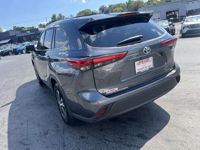 2020 toyota highlander hybrid xle