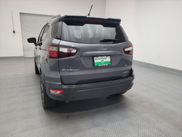 2019 ford ecosport ses