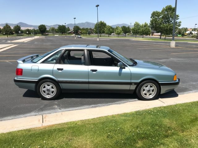 1991 audi 90 quattro 20v 22,900 original miles collectible classic