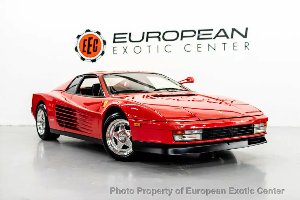 1985 ferrari testarossa, red with 11,881 miles available now!
