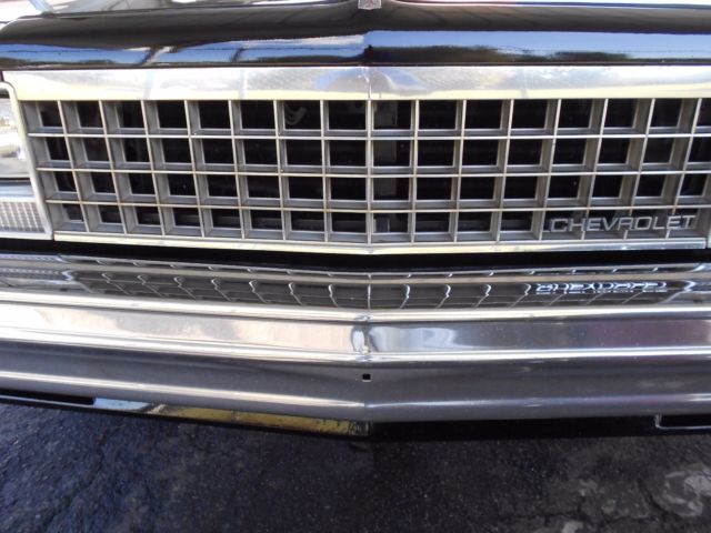 nice 1 owner real black 1986 el camino. ga car/no rust! one time repaint
