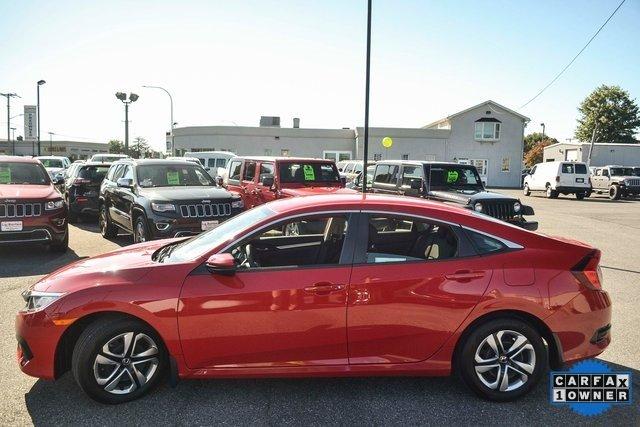 used 2016 honda civic lx sedan smyrna, de 19977 for sale in smyrna, delaware