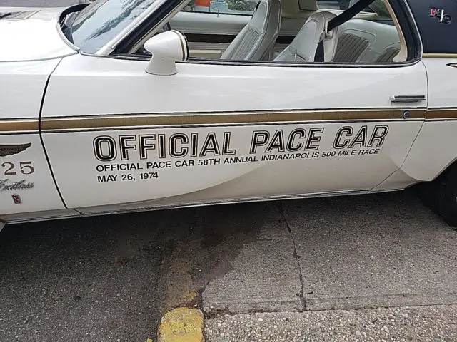 have a 1974 replica(not clone)oldsmobile cutlass"s"hurst/indy"500" pace car 52k