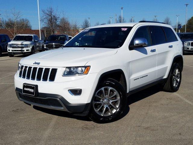 used 2015 jeep grand cherokee 4wd limited memphis, tn 38133 for sale in memphis, tennessee