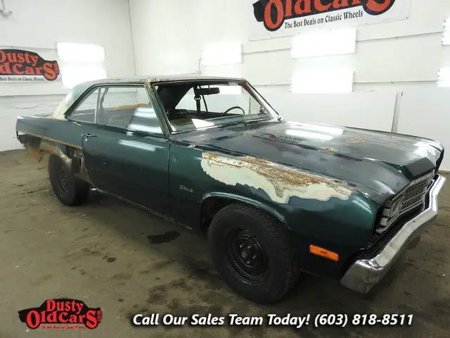 1974 green project car 318v8 3 spd auto!