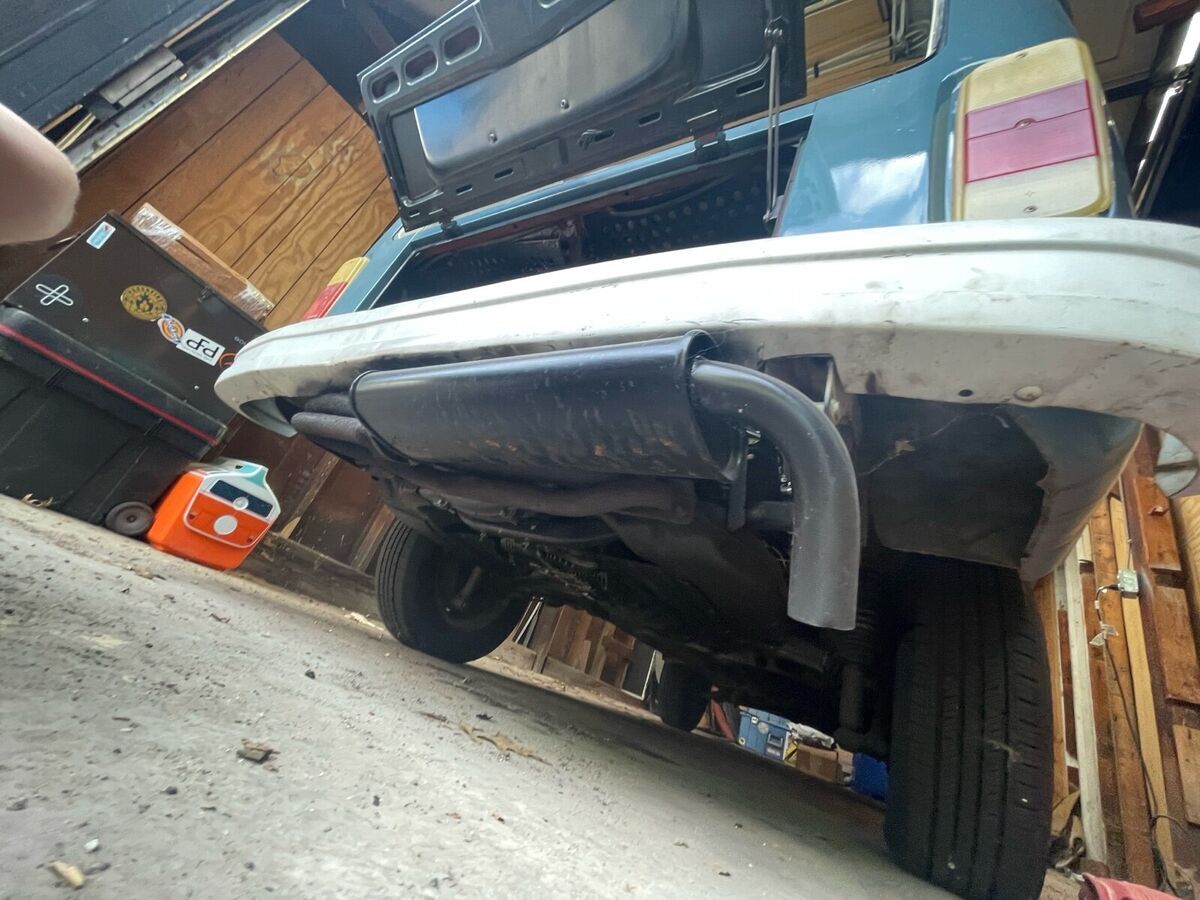1974 volkswagen transporter blue rwd manual