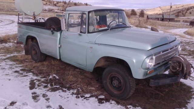 1968 ih 3/4 ton 4x4 1200 series. one owner!!!!!