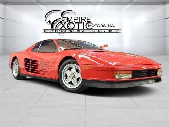 1986 ferrari testarossa , major service done, part of collection,car is stored