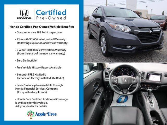 certified 2017 honda hr-v awd ex-l w/navigation fletcher, nc 28732 for sale in carolina hills, north carolina