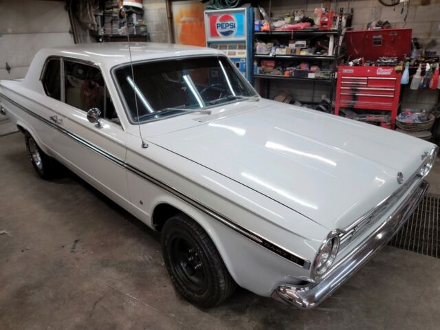 1965 dodge dart coupe white rwd automatic 270
