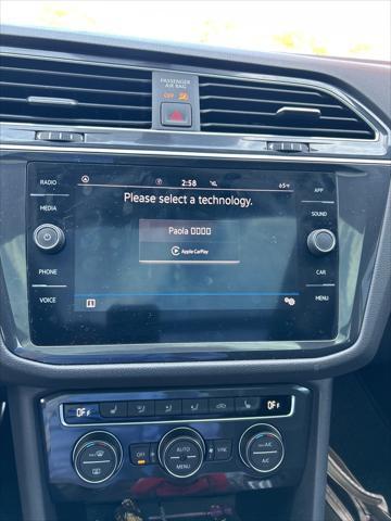 2021 volkswagen tiguan 2.0t se r-line black