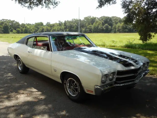 1970 chevrolet chevelle ss sport coupe, documented build sheet, rare color combo