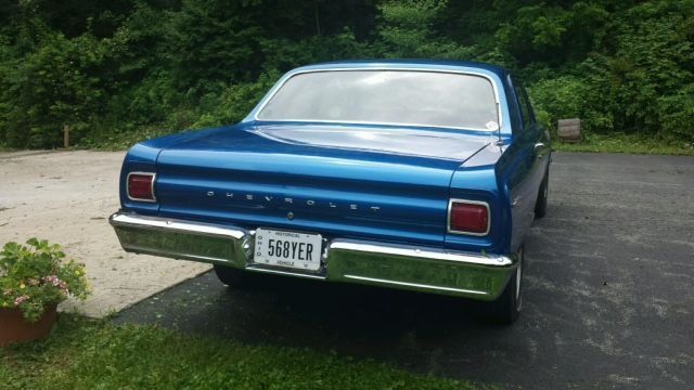 1965 chevrolet chevelle base sedan 2-door 6.5l
