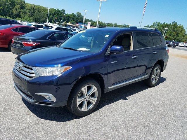 used 2012 toyota highlander limited florence, sc 29501 for sale in florence, south carolina