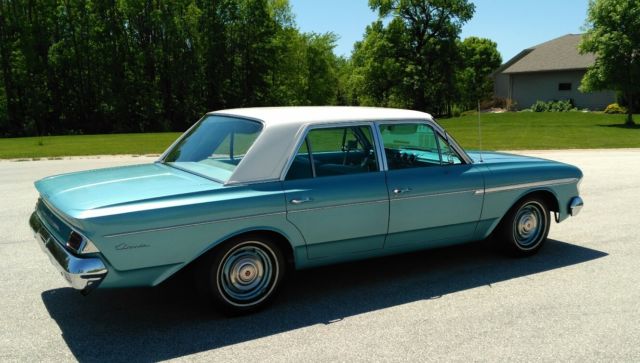 1963 amc rambler 660 4dr. sedan low mi. garaged clean car no reserve
