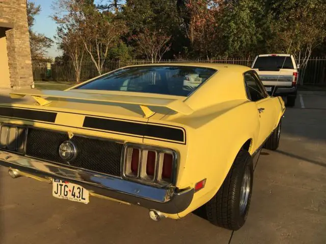 mustang fastback mach 1 1970