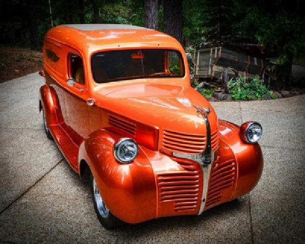 1947 dodge panel delivery & custom resto-mod street rod in christoval, tx