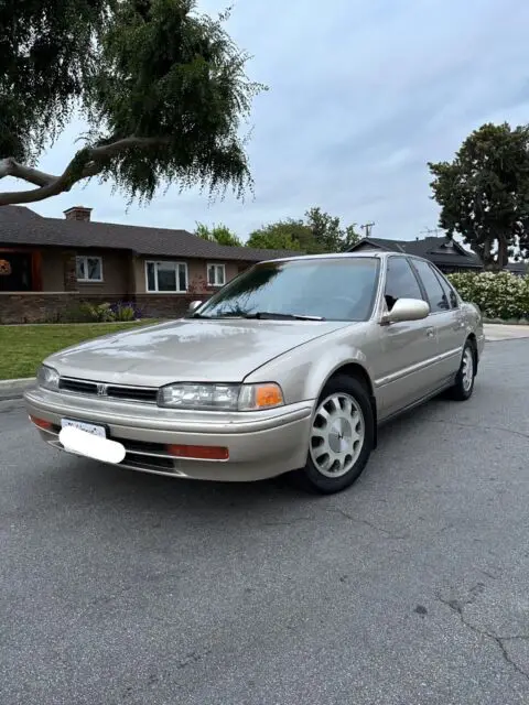 1993 honda accord sedan brown fwd automatic se