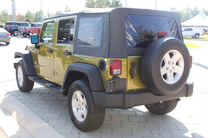 used 2008 jeep wrangler 4wd unlimited x milledgeville, ga 31061 for sale in milledgeville, georgia