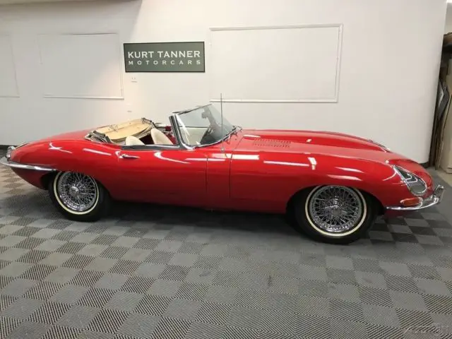1962 jaguar e-type 3.8l series 1 roadster. older restoration. wonderful driver