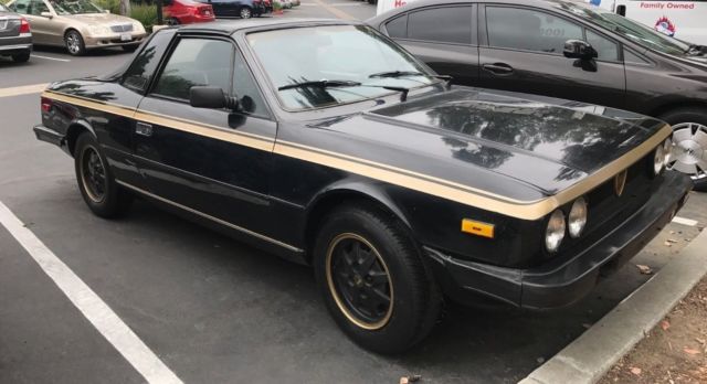 *rare 1979 lancia beta spider zagato