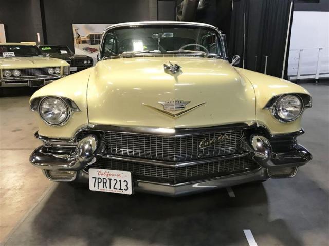 1956 cadillac coupe deville - wings in back, dagmar bullets in front!