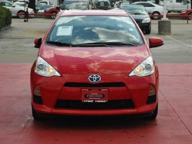 2012 toyota prius c hybrid hatchback one owner in spring, tx