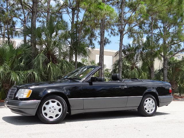 1994 mercedes e320 convertible * no reserve * low miles! no rust! w124 300e clk