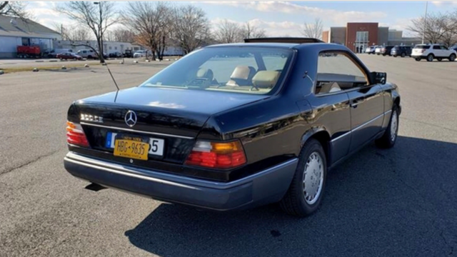 1991 mercedes benz w124 300ce - black on tan- big window coupe -turn key classic