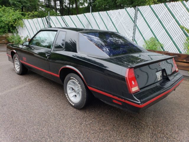 1987 chevrolet monte carlo ss aero coupe with original window sticker and books
