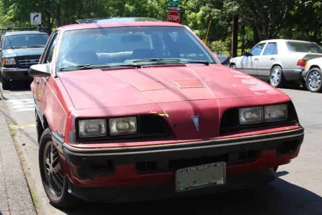 1985 pontiac sunbird 1.8l turbo