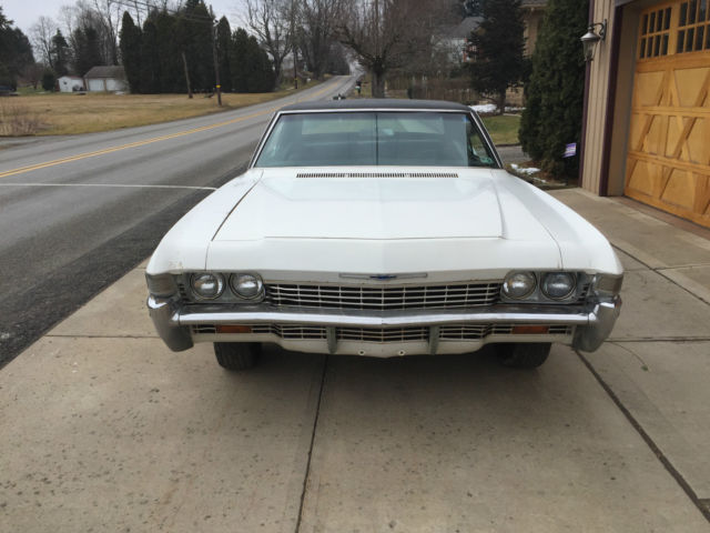 1968 chevrolet caprice - barn find!! - v8 - original southern car!