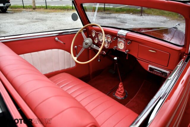 1936 ford model 68 deluxe cabriolet - same family for 66 years $64k in receipts!