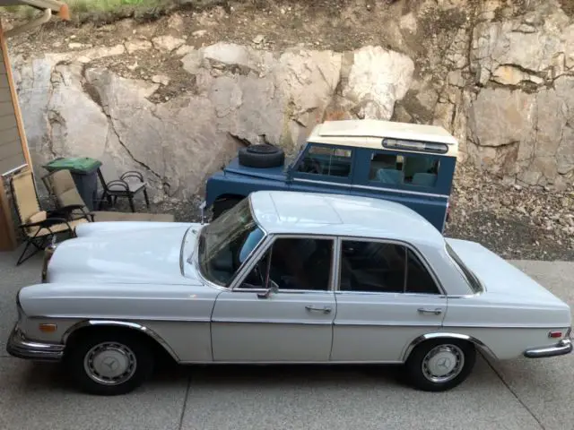 1969 mercedes 280se fuel injected sunroof floor shift time capsule w108