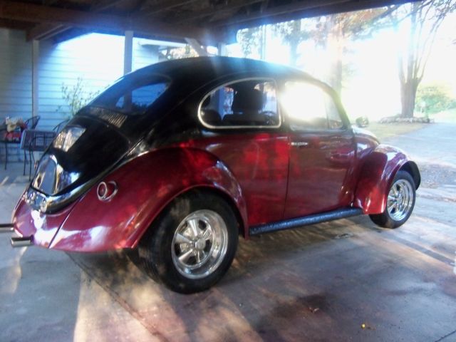 1969 custom vw beetle "ol skool art" ratrod hotrod streetrod
