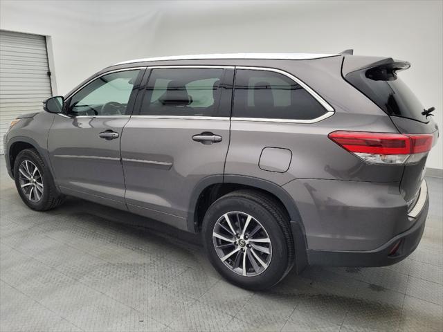 2017 toyota highlander xle