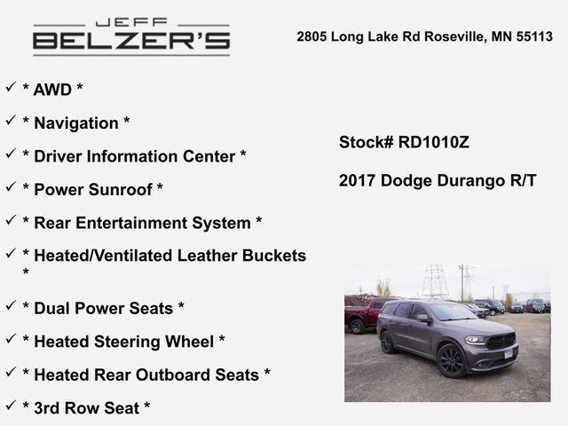 2017 dodge durango r/t