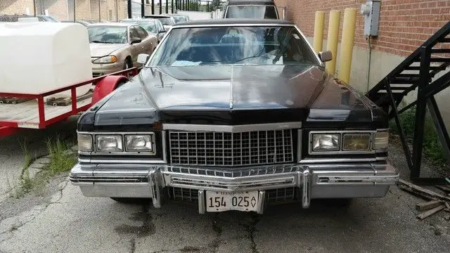 1976 cadillac fleetwood 75000 miles sedan manual