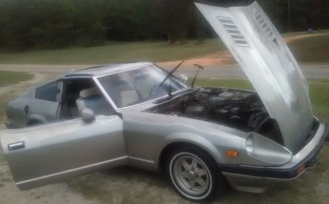 1983 datsun / nissan 280zx; 187k miles 5 speed (manual)