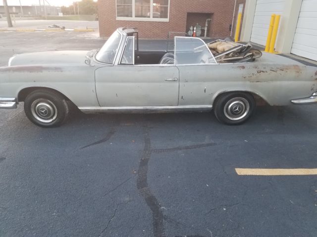 1962 mercedes benz 220se convertible