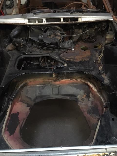 1970 porsche 911t body only