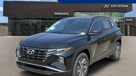 2024 Hyundai Tucson hybrid blue