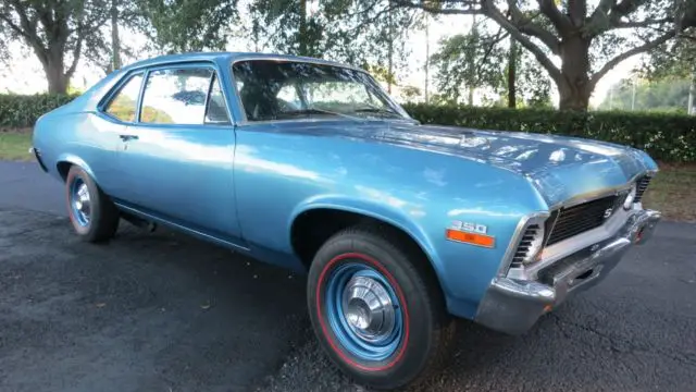 1972 nova super sport "k" code * 350/300hp * muncie 4 speed * posi 3:55 gears