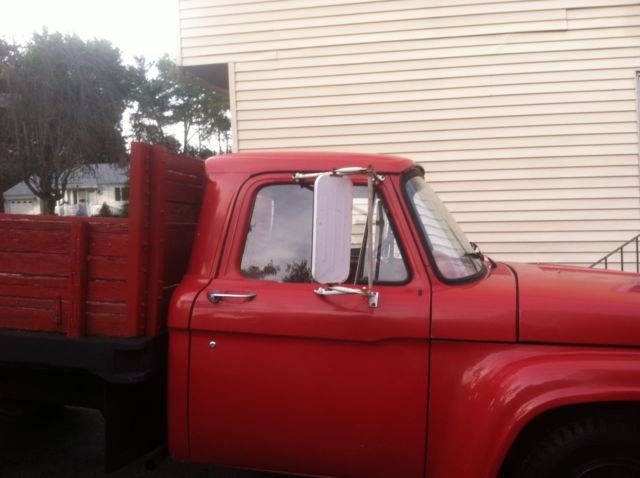 1966 ford f-350 stake dump truck ultra rare 60k original