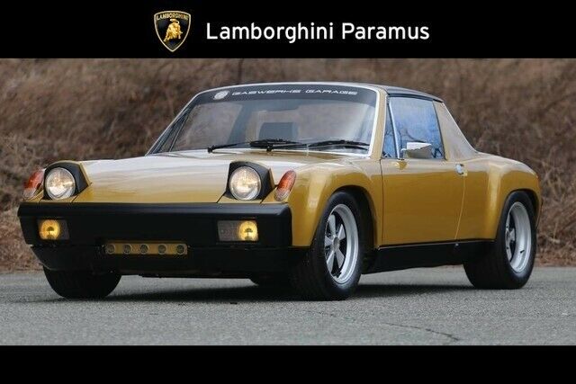1972 porsche 914 80989 miles gold convertible manual