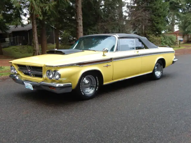 1964 chrysler 300 convertible 440 no reserve extremely rare mopar sell worldwide