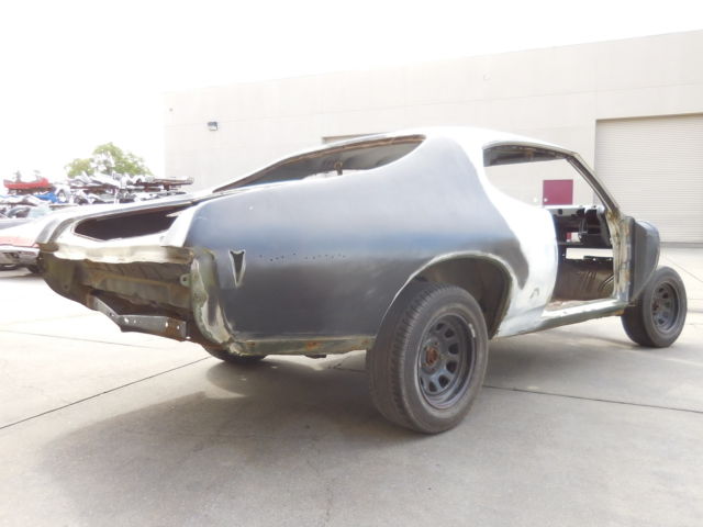 1968 pontiac lemans 2 door hard top body shell built in fremont california