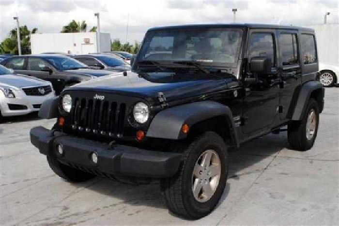2011 jeep wrangler unlimited sport in miami, fl