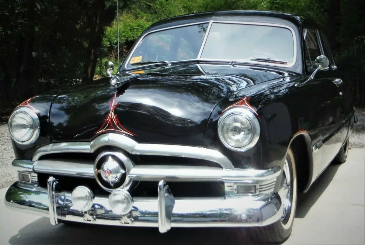 1950 ford custom coupe v8 flathead with factory overdrive!