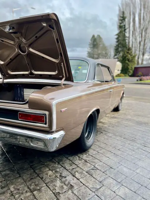 1966 amc ambassador sst sedan brown rwd manual american